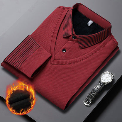 🔥Acheter 2 Livraison gratuite🔥Chemise deux pièces à revers rayé