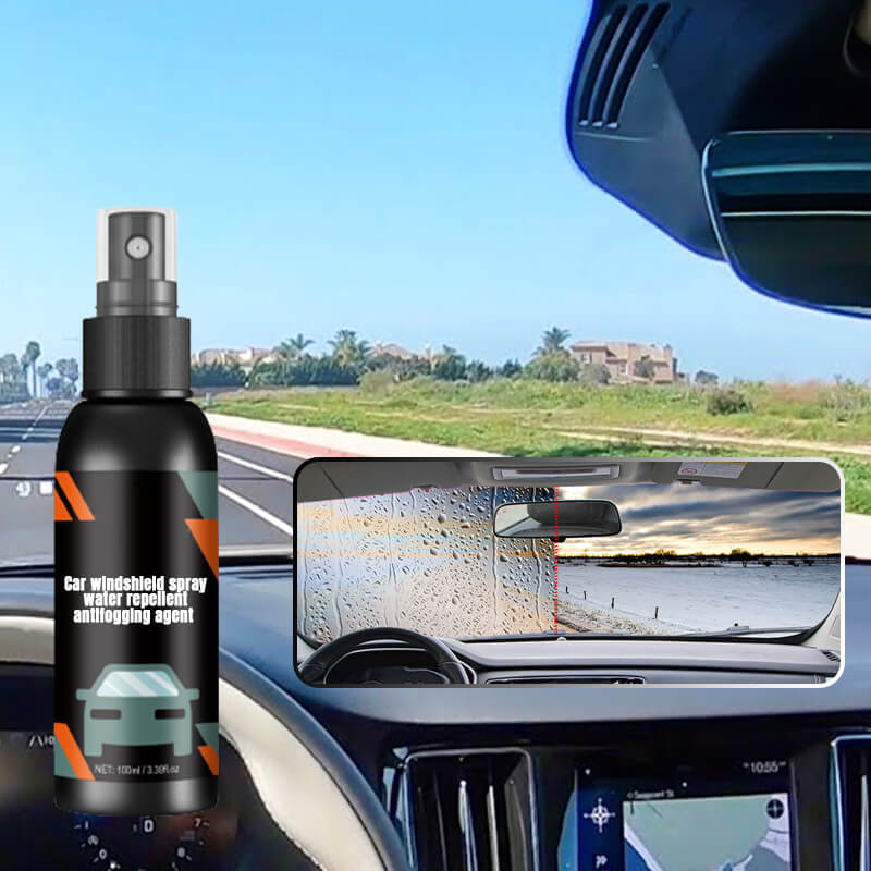 Agent anti-buée hydrofuge pour vitres de voiture