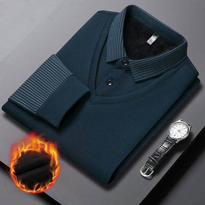 🔥Acheter 2 Livraison gratuite🔥Chemise deux pièces à revers rayé