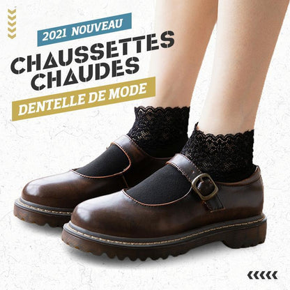 2023 Nouveautés Chaussettes chaudes en dentelle