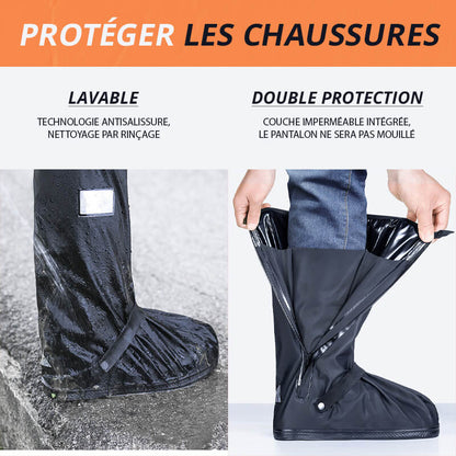 Housse longue et imperméable des chaussures